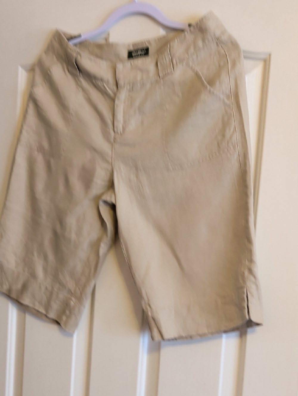 Eddie Bauer Light Khaki Bermuda Shorts
